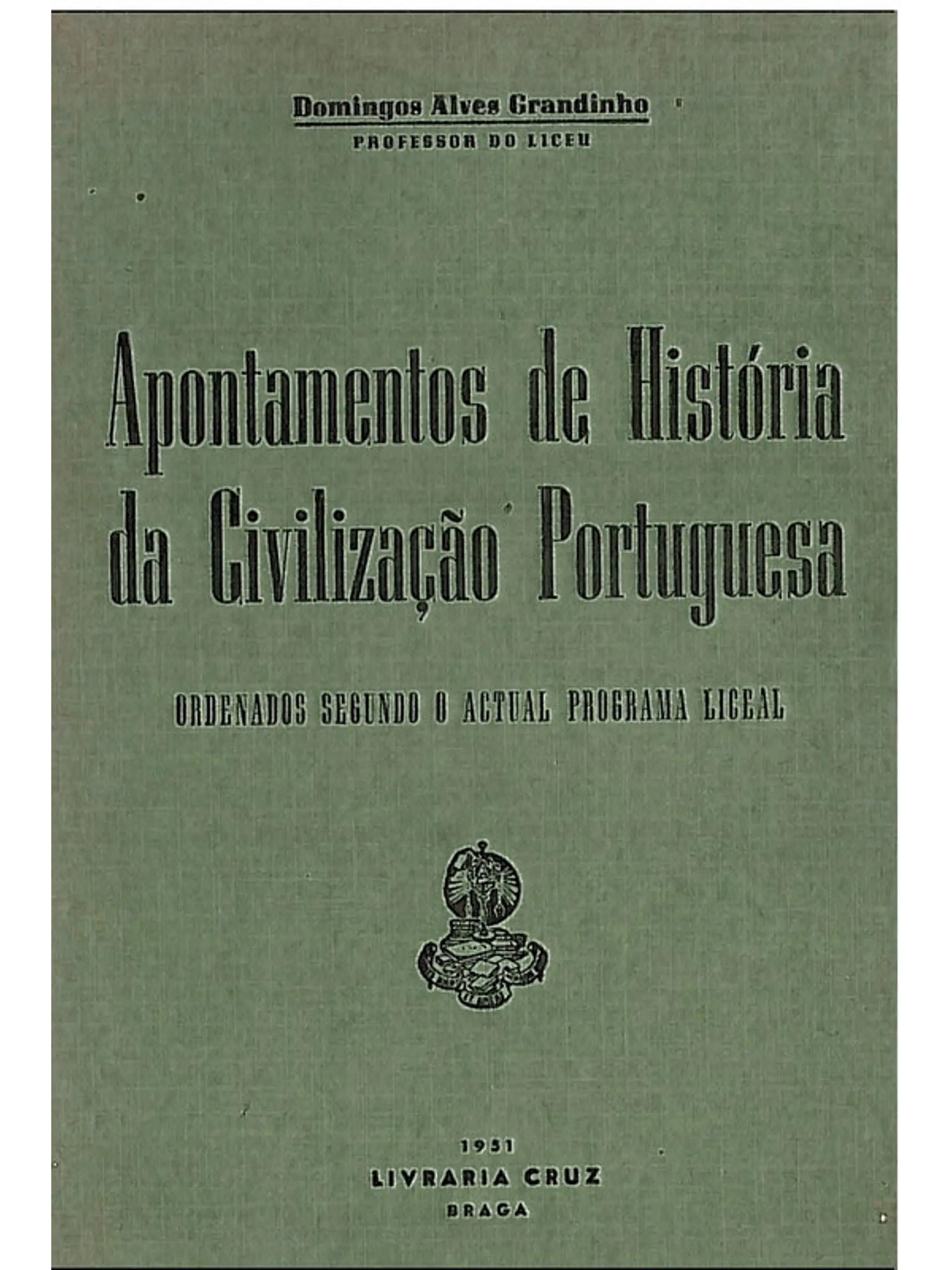 Apontamentos de histórias da civilização portuguesa 1