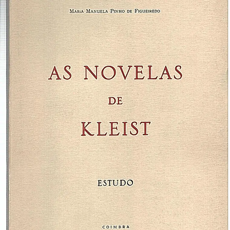 As novelas de KLEIST 1