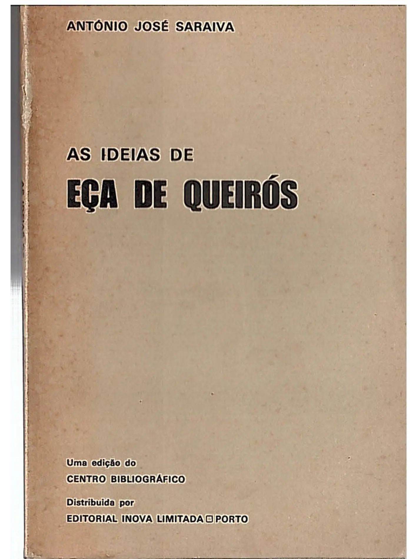 As ideias de Eça de Queirós 1