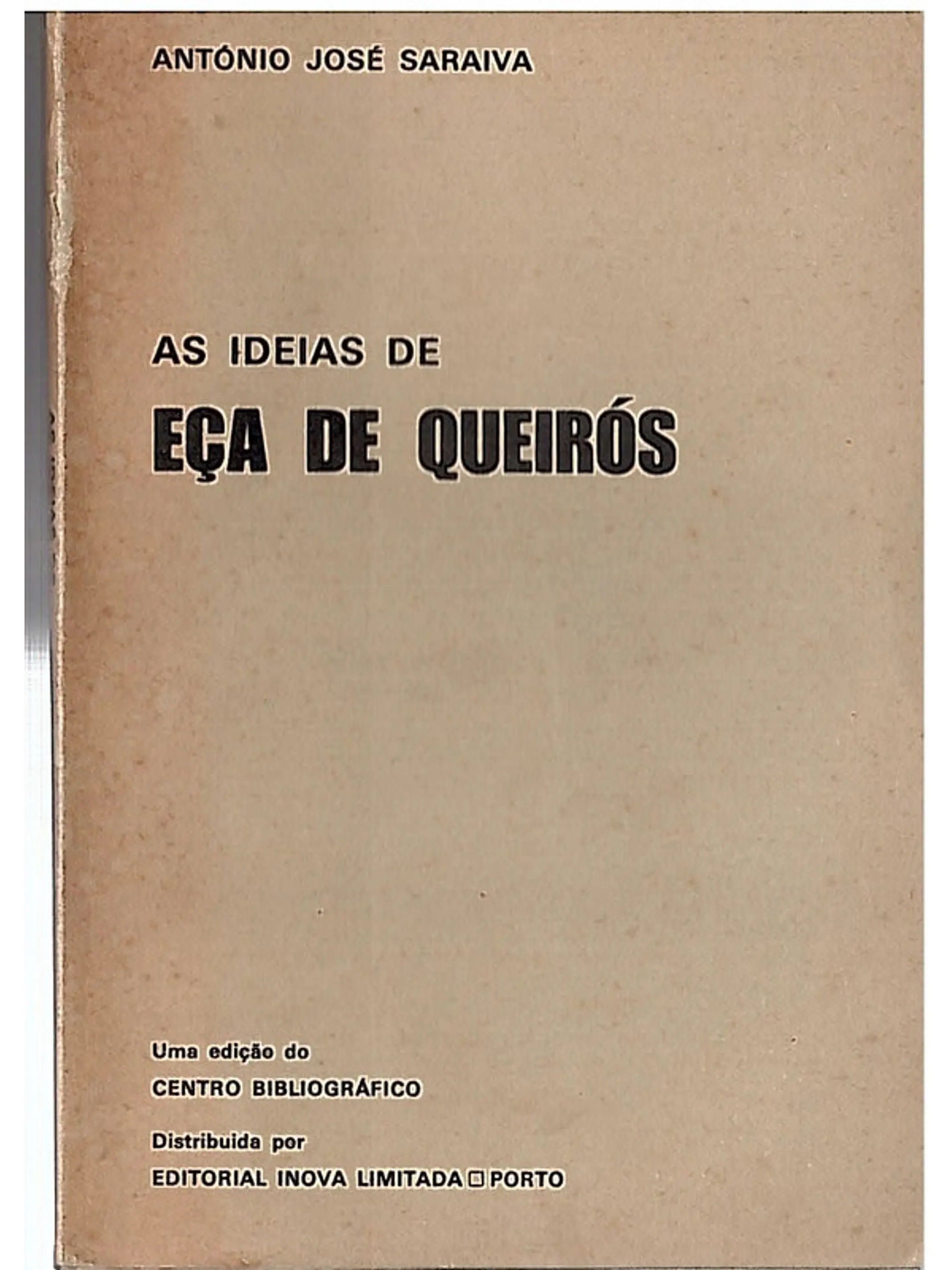 As ideias de Eça de Queirós 1