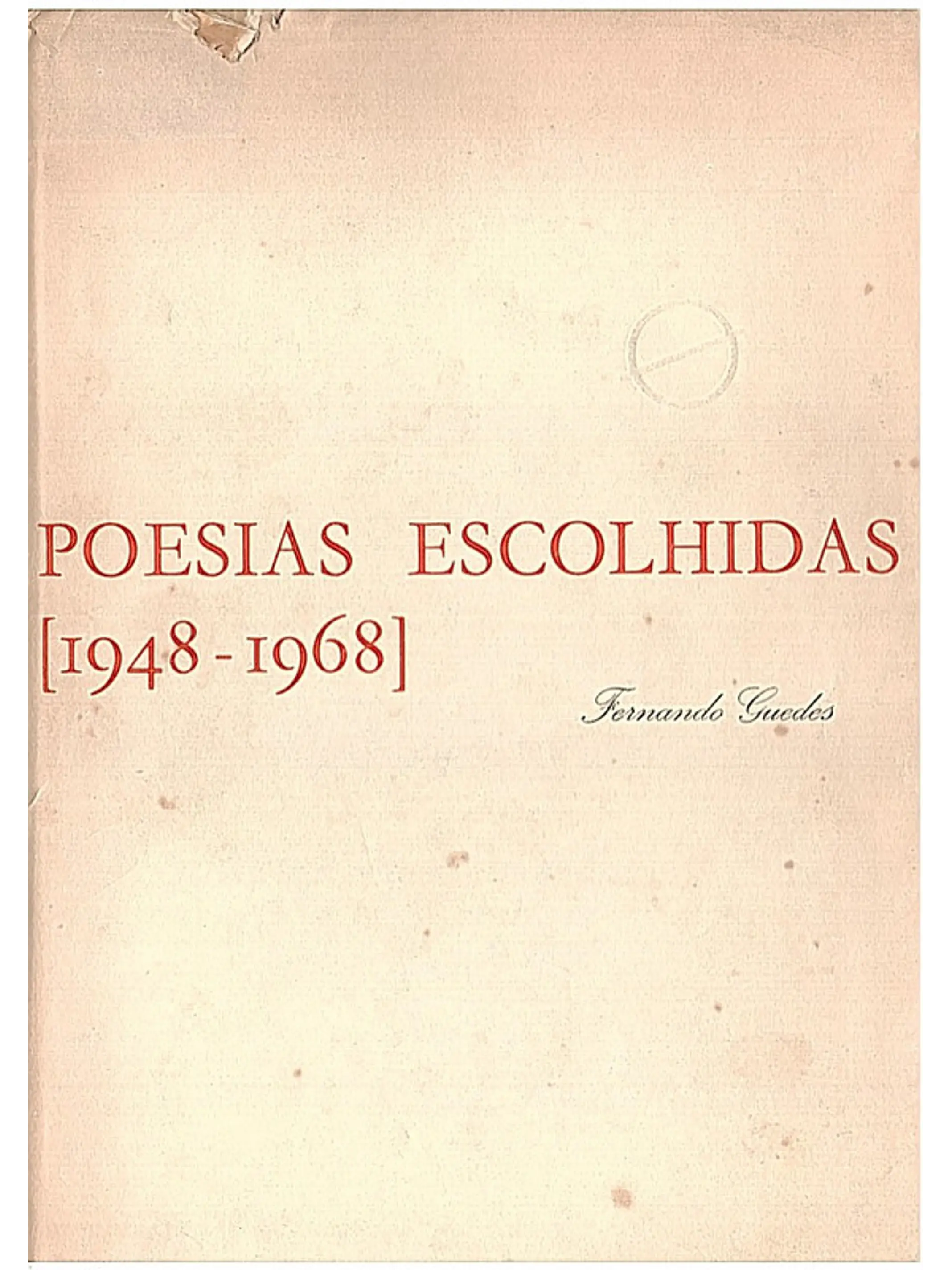 Poesias escolhidas (1948-1968) 1