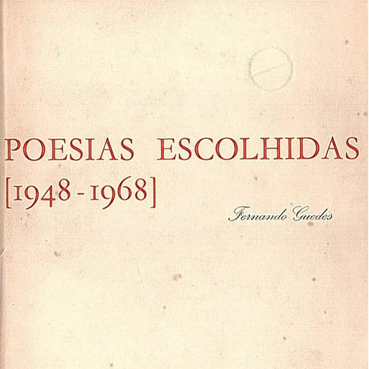 Poesias escolhidas (1948-1968) 1