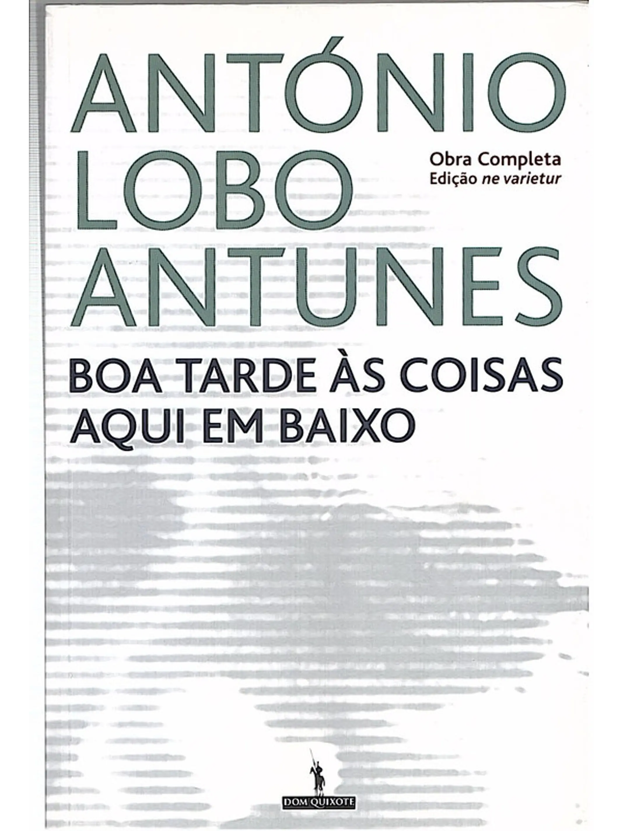 Boa tarde às coisas aqui em baixo 1