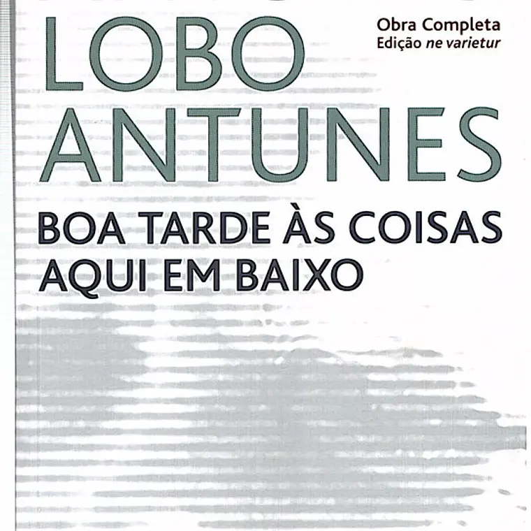 Boa tarde às coisas aqui em baixo 1