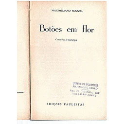 Botões em flor