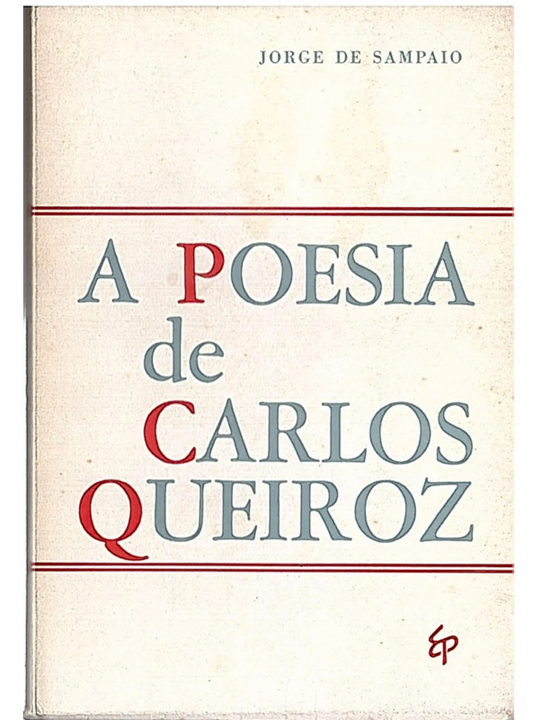A poesia de Carlos Queiroz 1