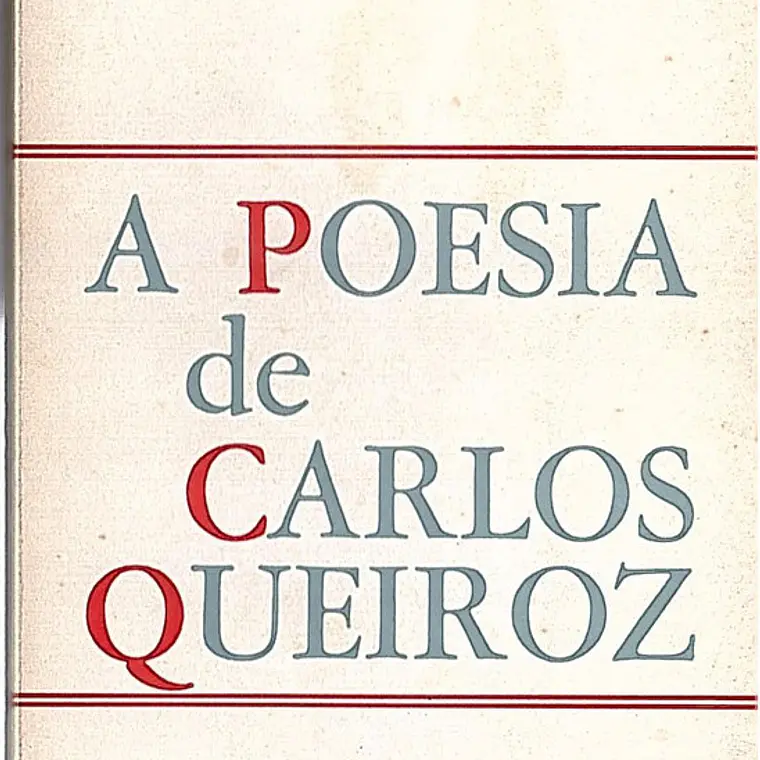 A poesia de Carlos Queiroz 1