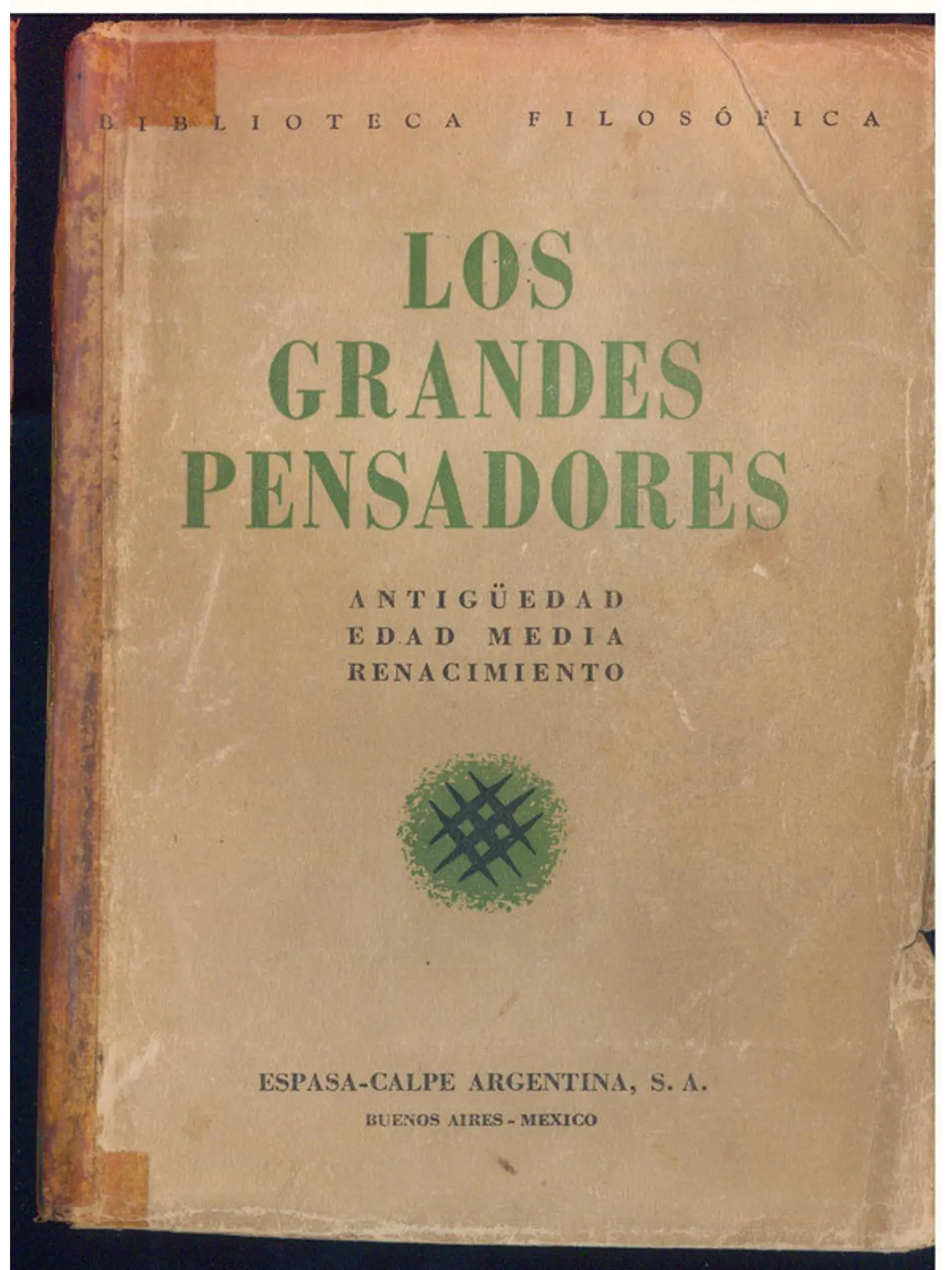 Los grandes pensadores I 1