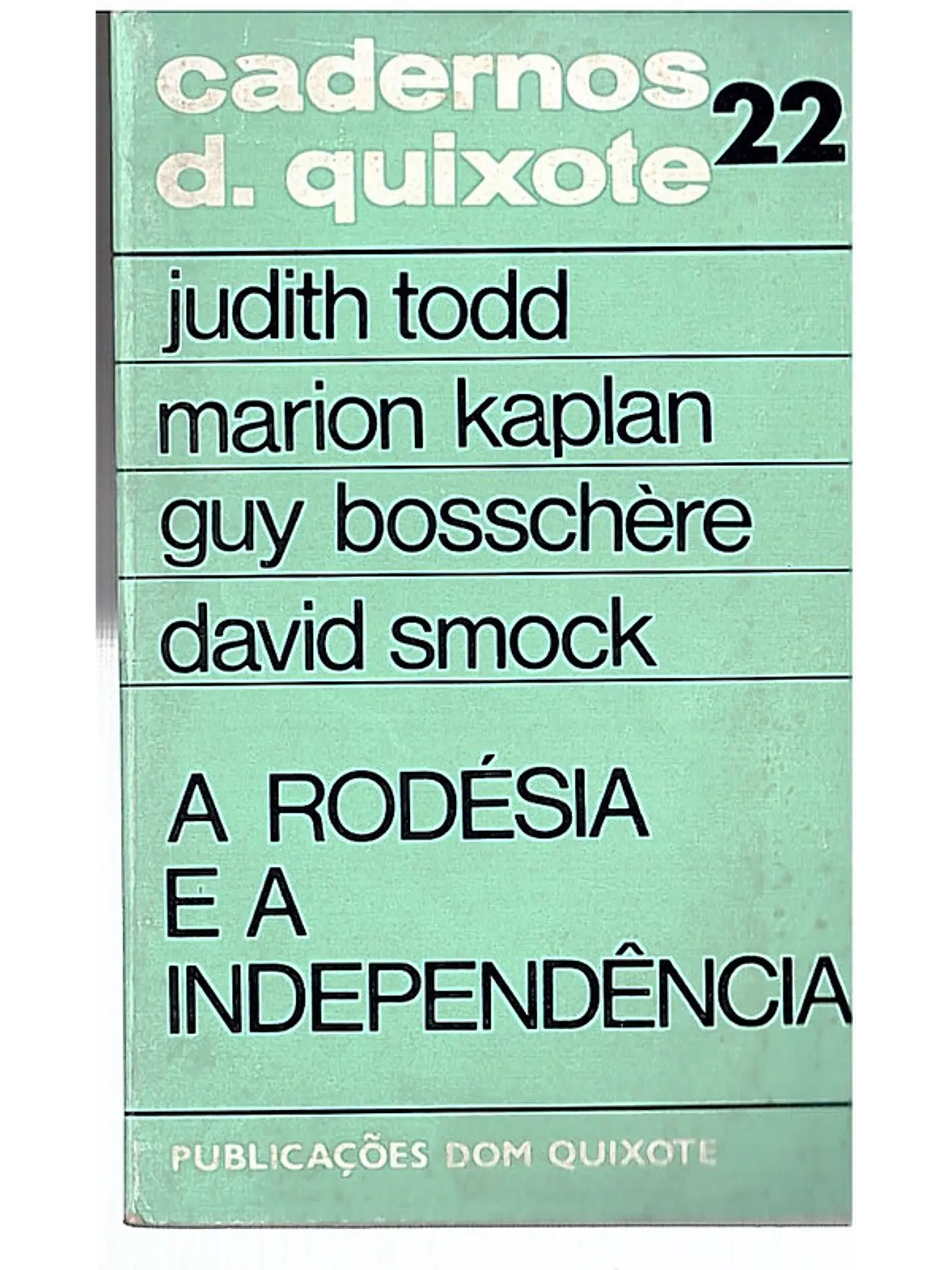 A rodésia e a independência 1