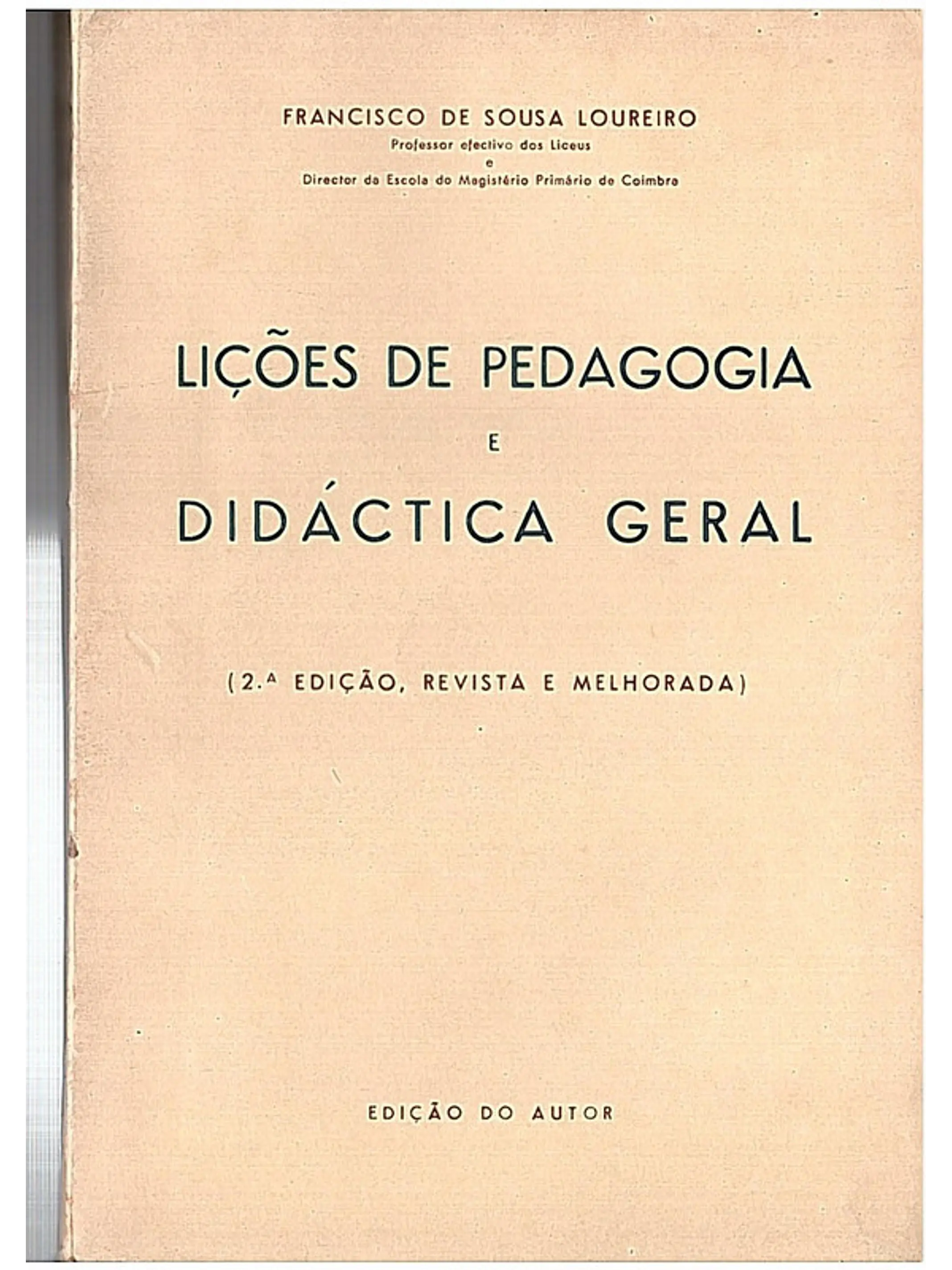Lições de pedagogia e didática geral 1
