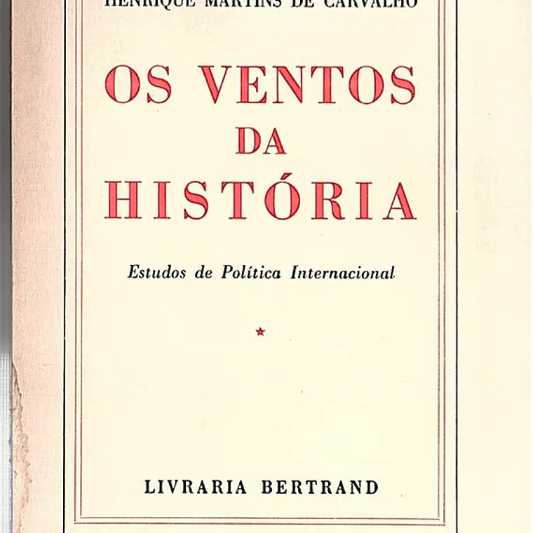 Os ventos da história - Volume 1 1