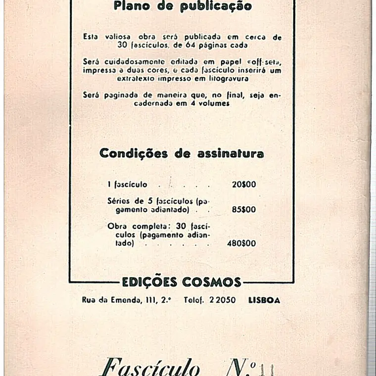 Panorama do pensamento filosófico (Fascículo número 11) 1