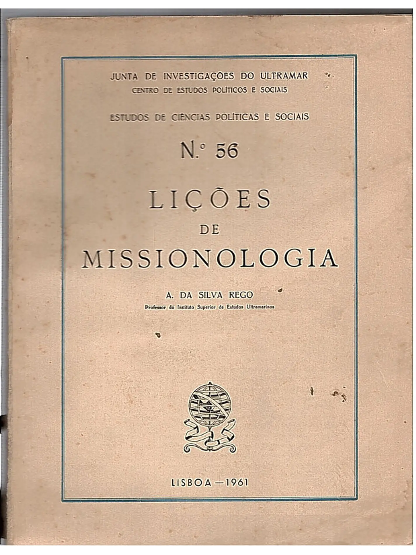 Lições de missionologia 1