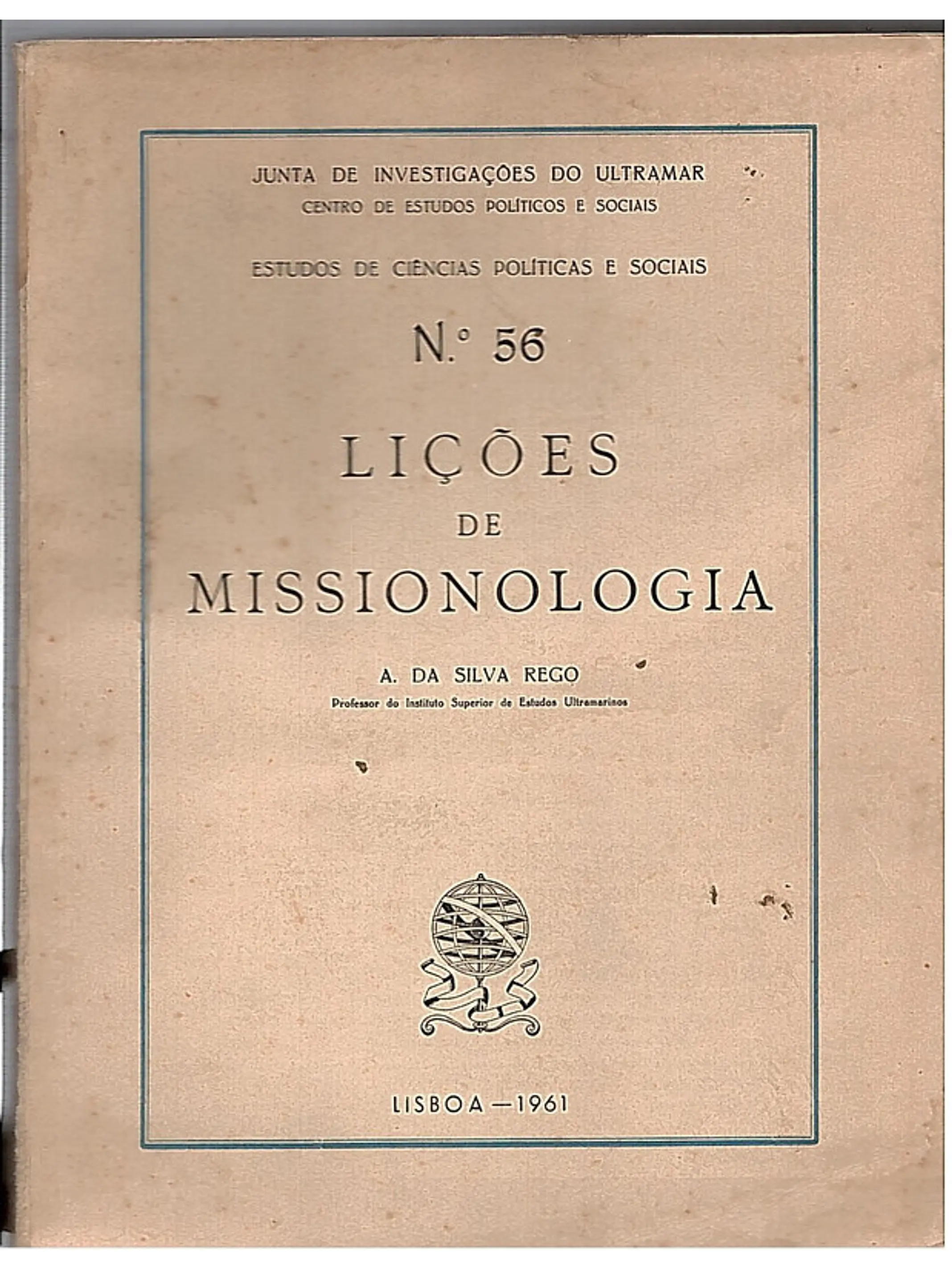 Lições de missionologia 1