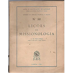 Lições de missionologia