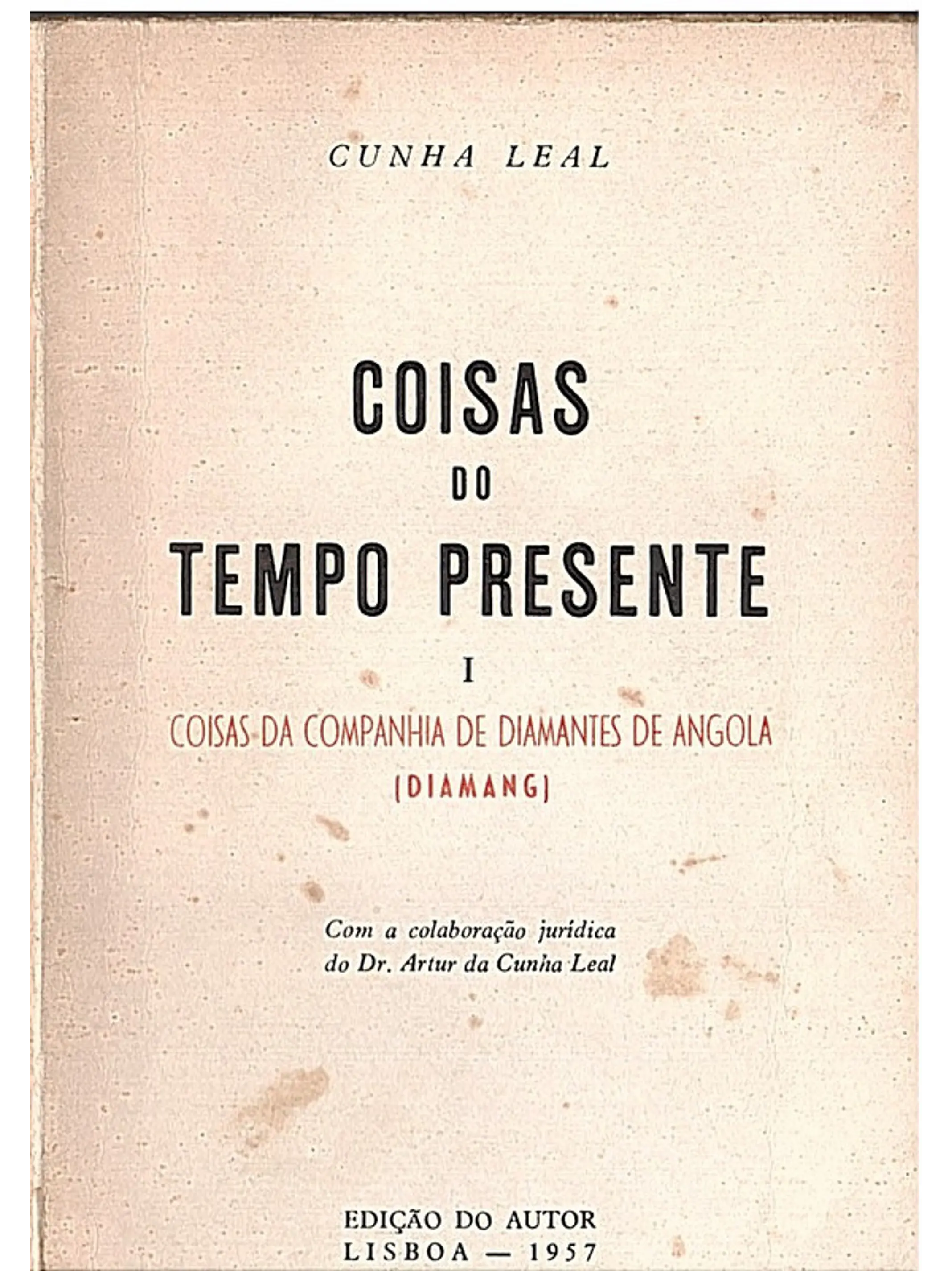 Coisas do tempo presente - Volume 1 1