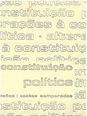 Constituição politica - Alterações textos comparados