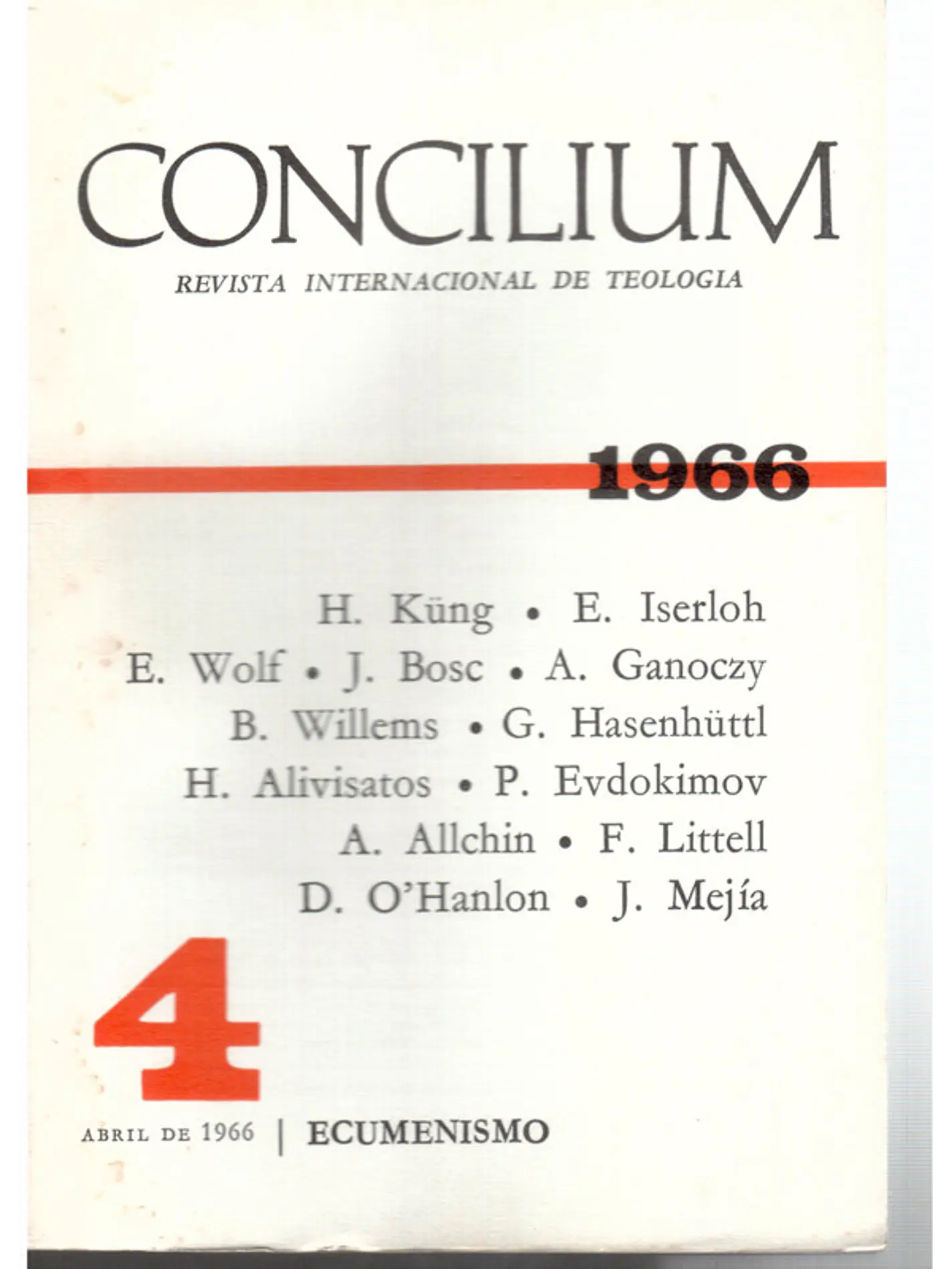 Concilium - 1966 04 04 1