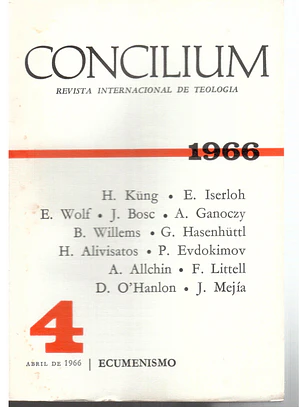 Concilium - 1966 04 04