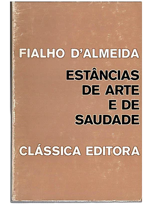 Estâncias de arte e de saudade
