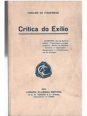 Critica do exílio