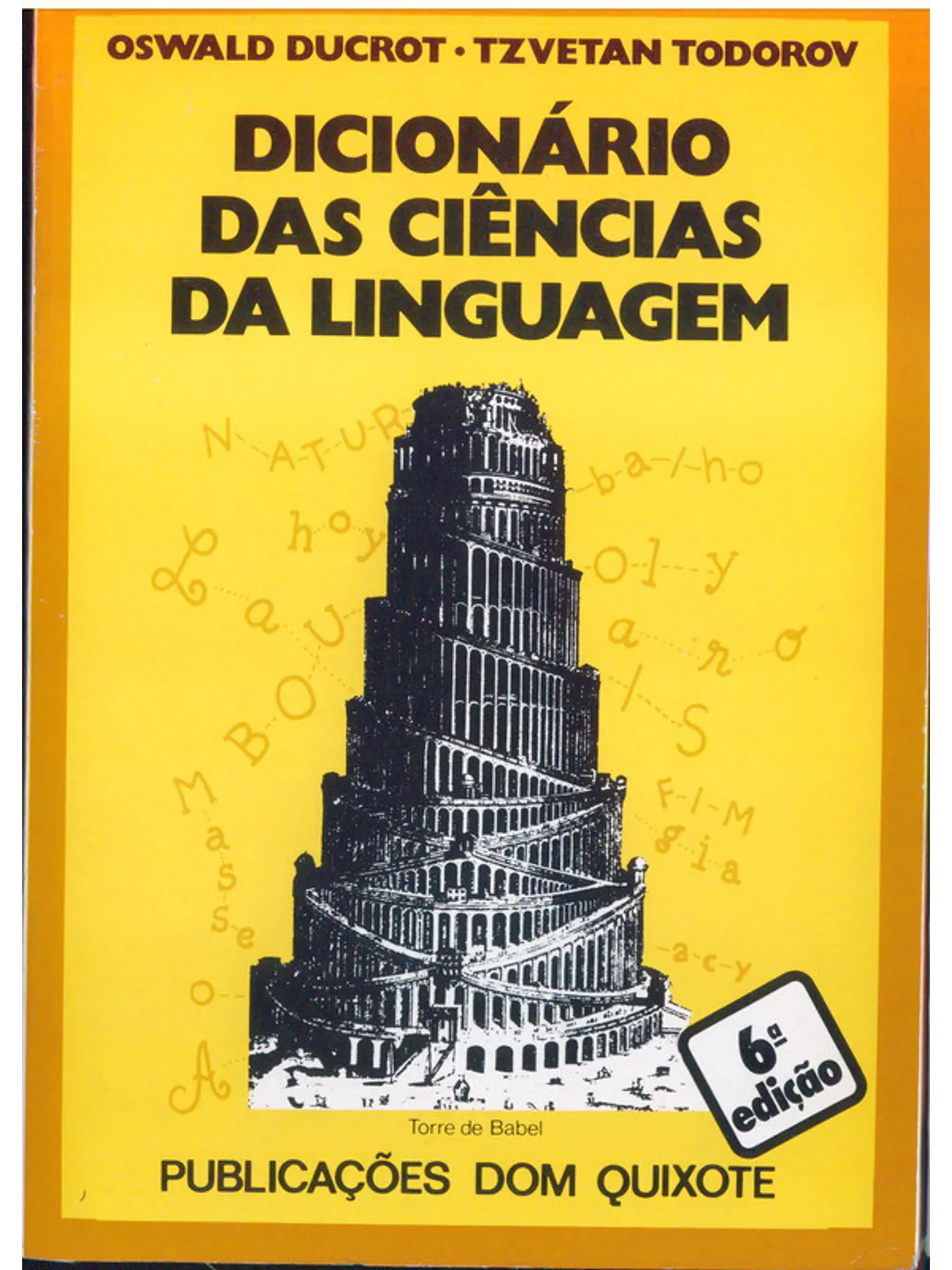 Dicionário das Ciências da Linguagem 1