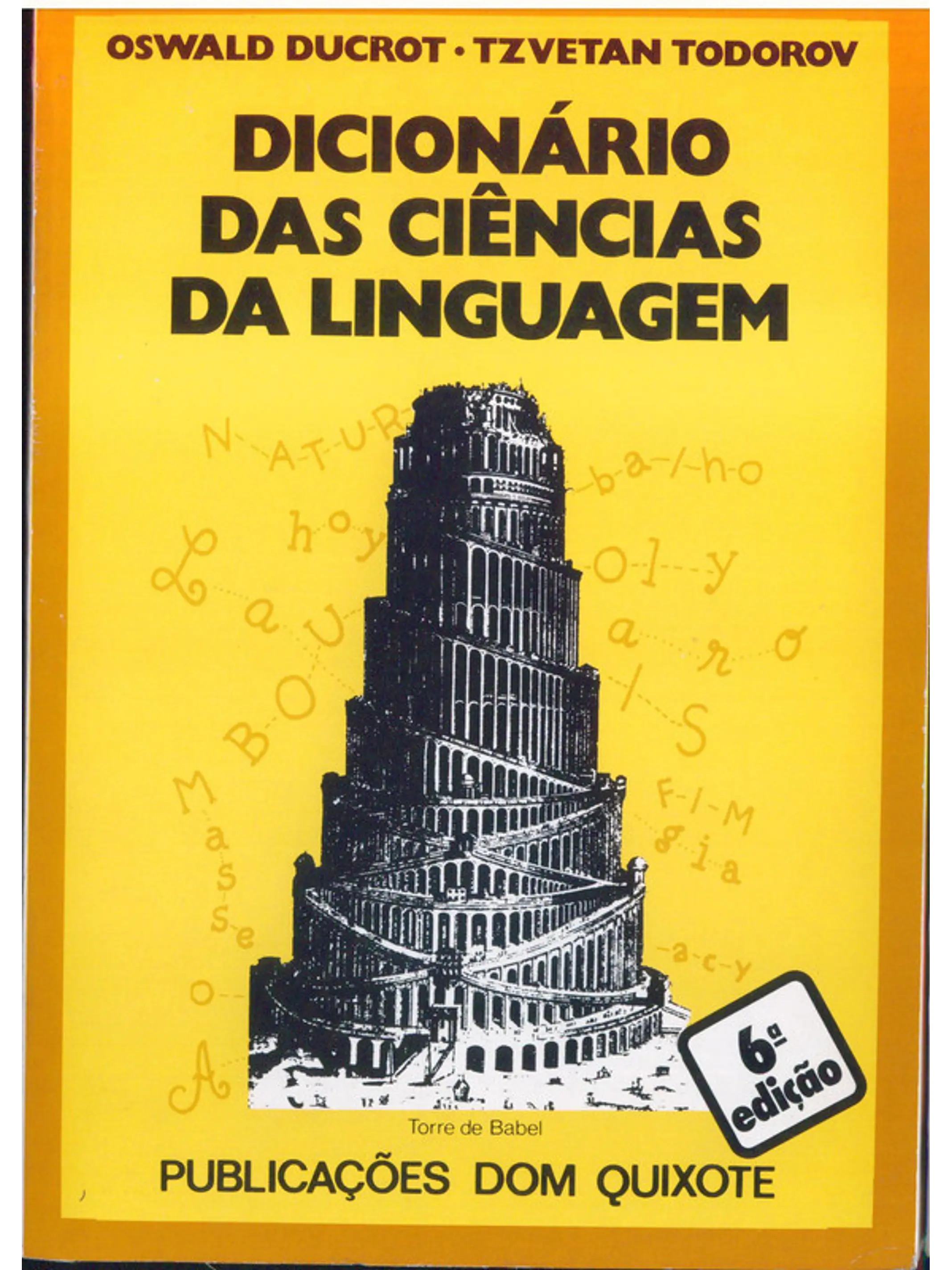 Dicionário das Ciências da Linguagem 1