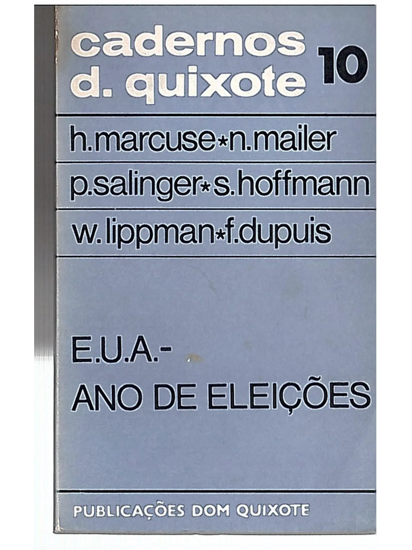 EUA - ano de eleições 1