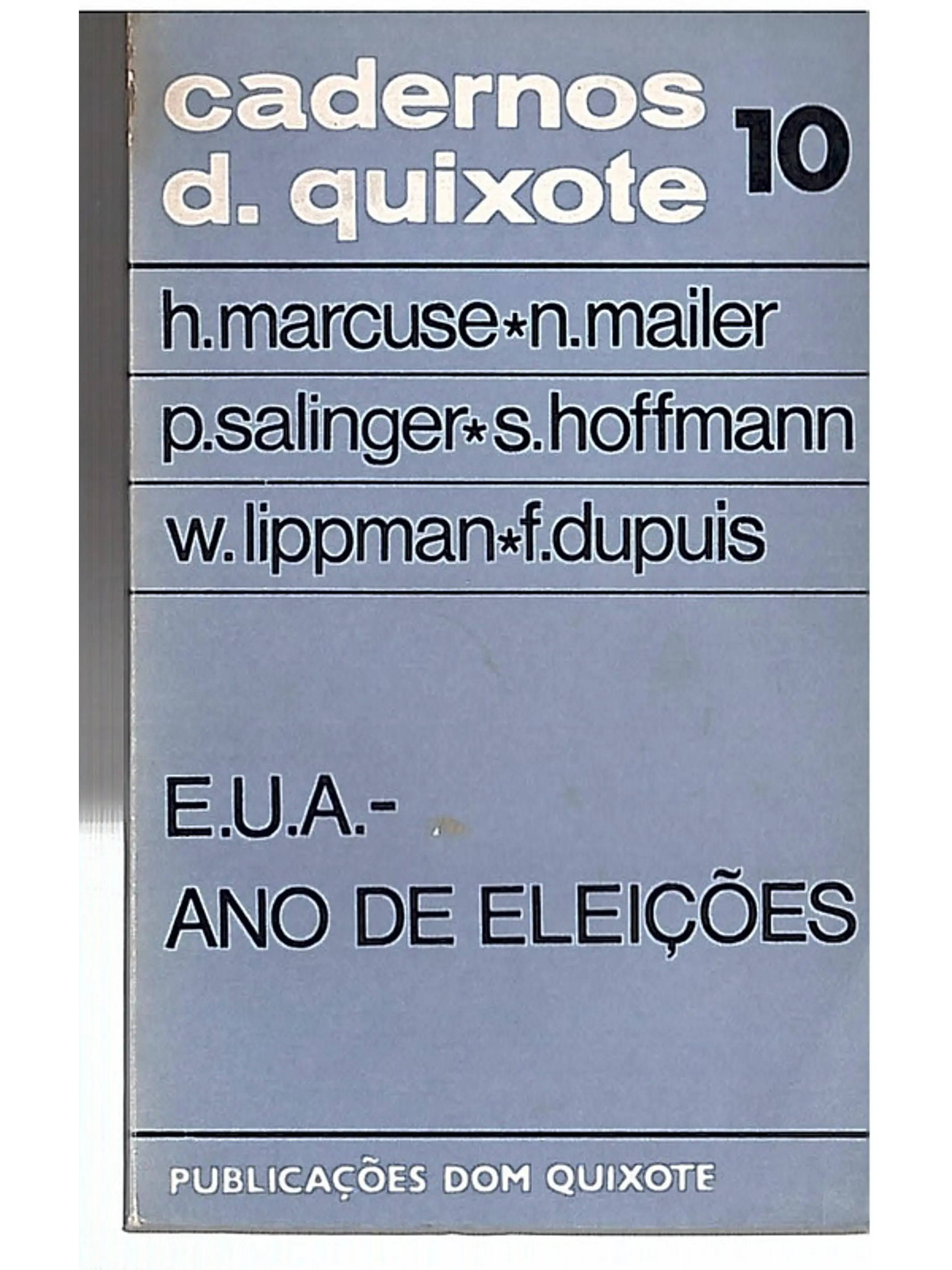 EUA - ano de eleições 1