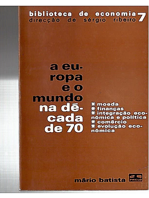A Europa e o mundo na década de 70