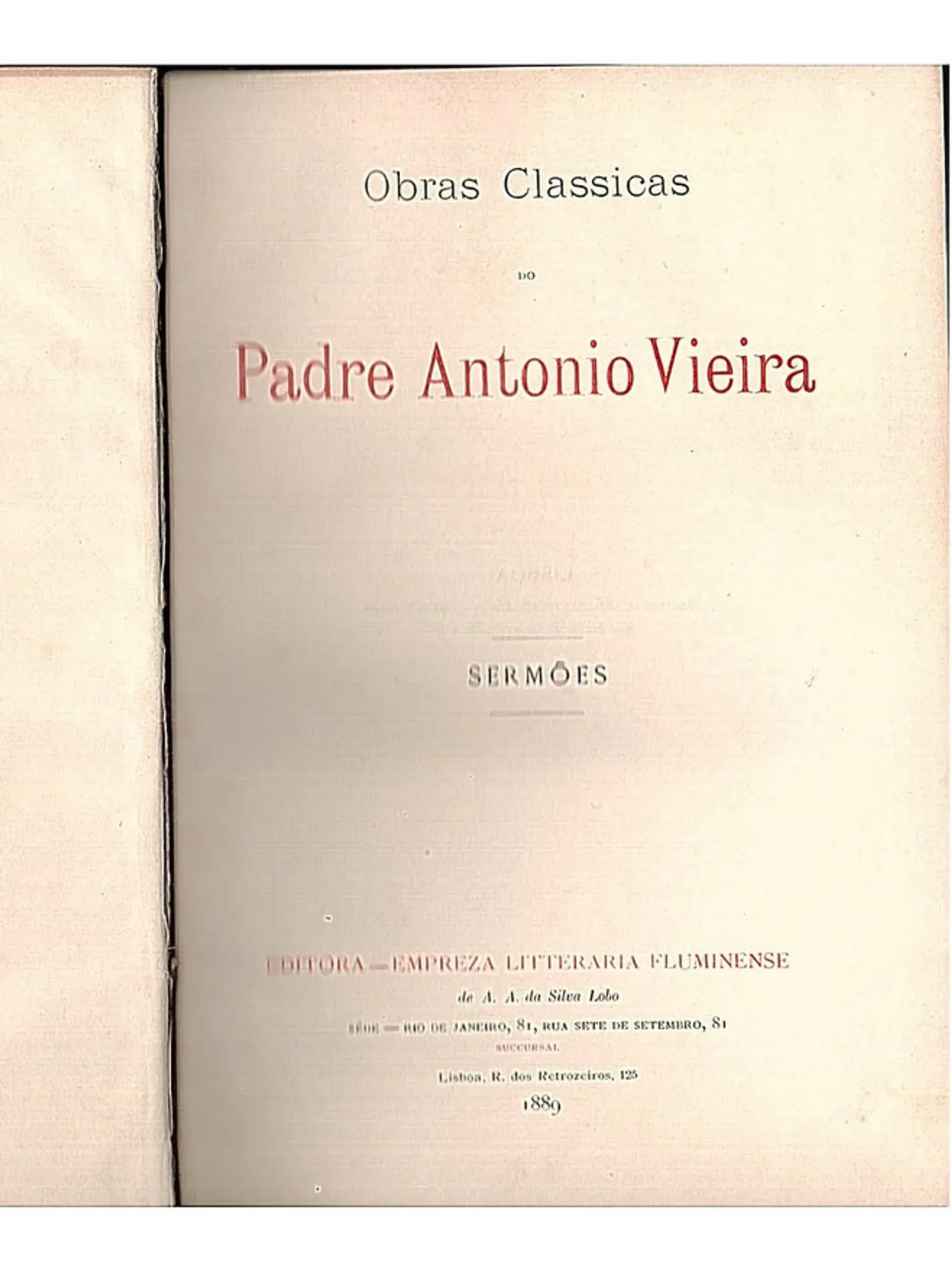 Obras clássicas do Padre António Vieira 1