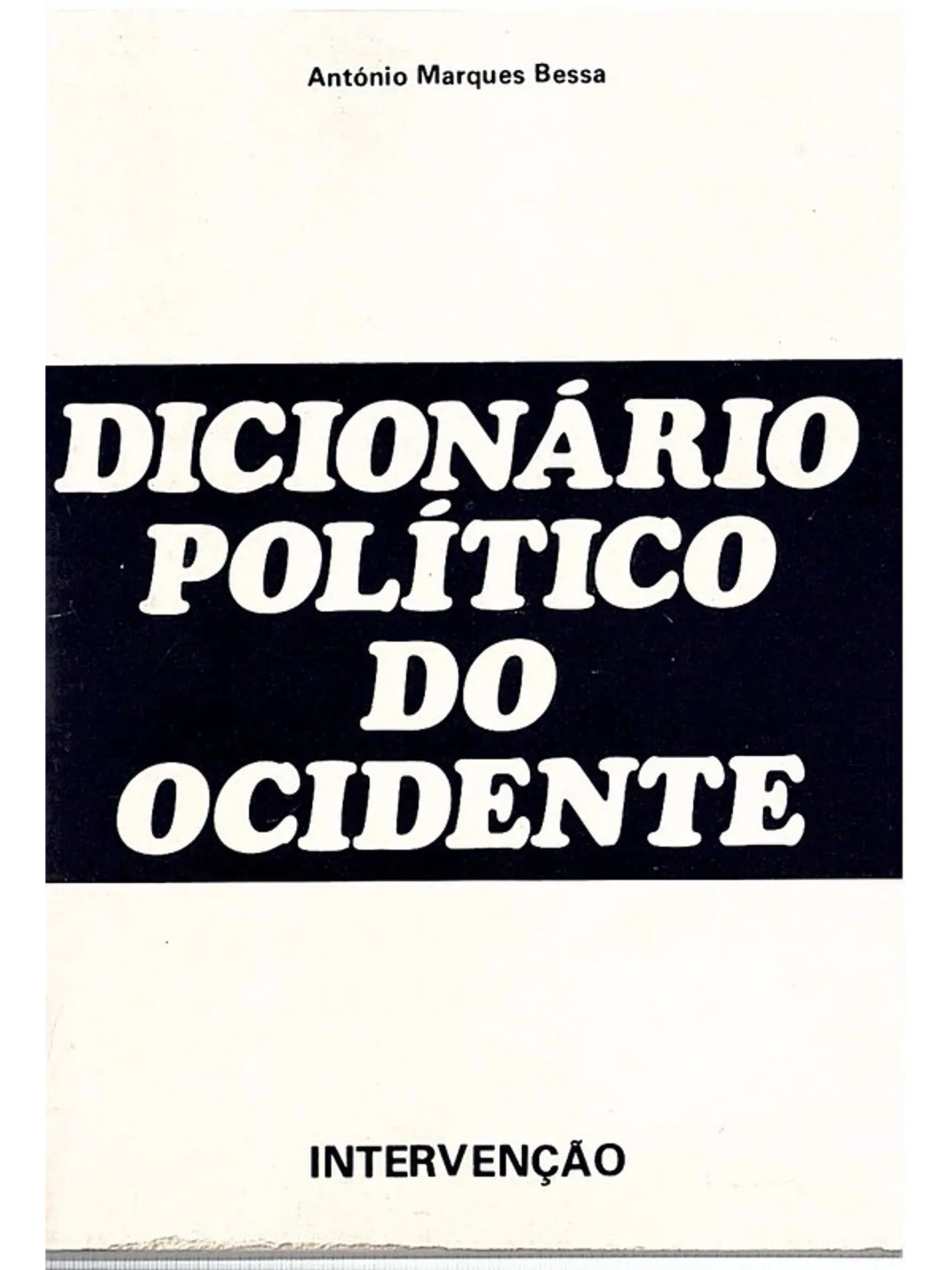 Dicionário politico do ocidente 1