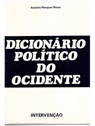 Dicionário politico do ocidente