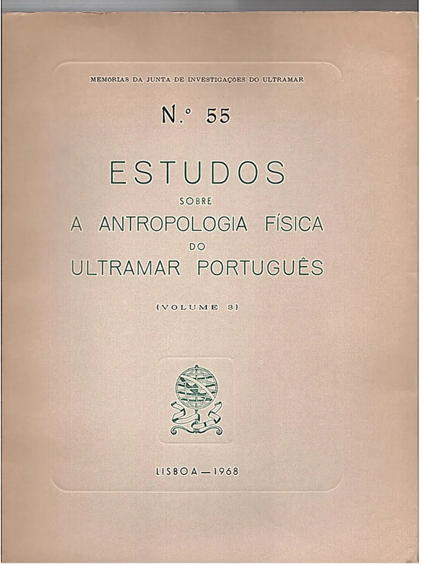 Estudos sobre a antropologia física do ultramar português n° 55 1