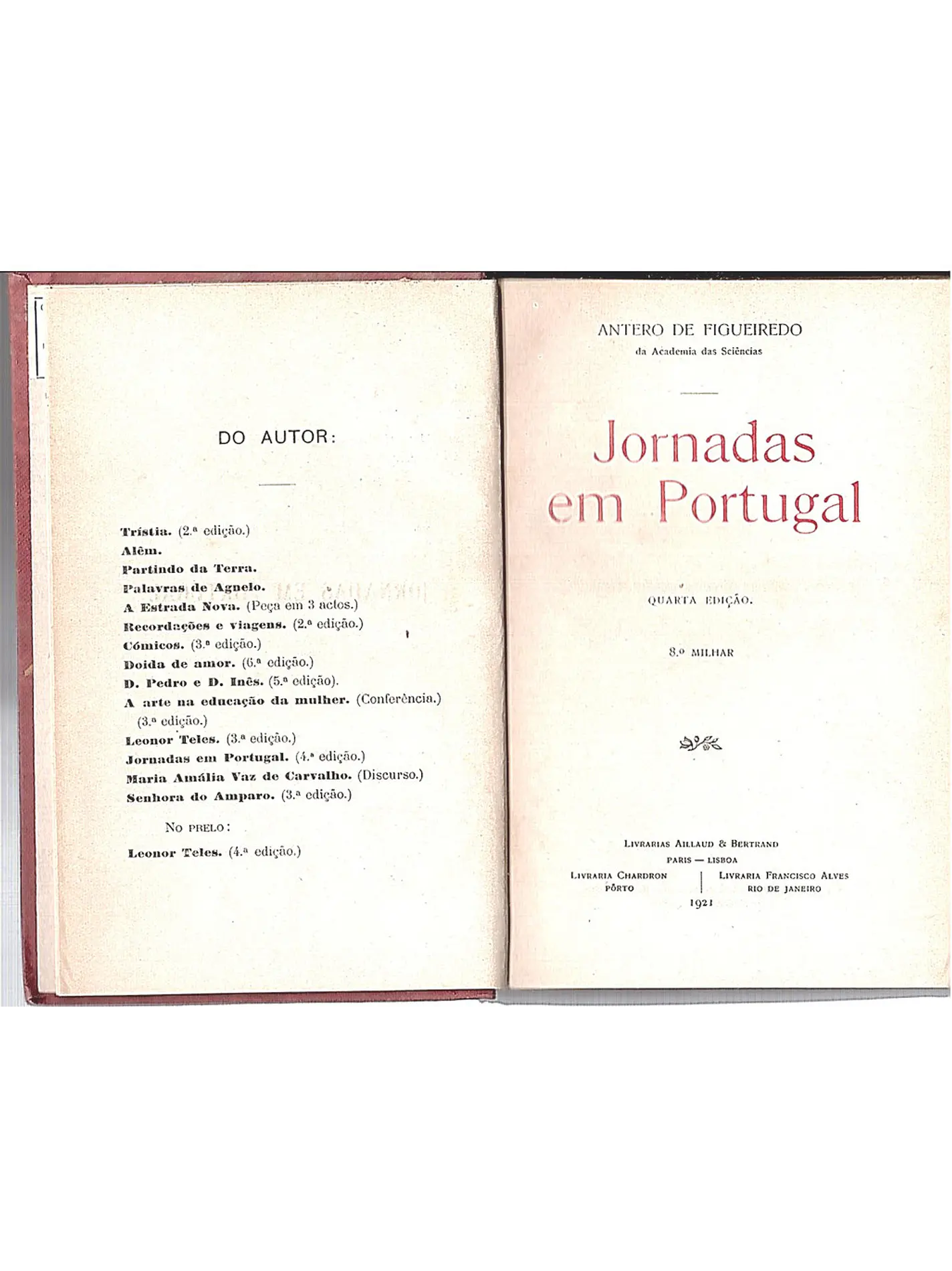 Jornadas em Portugal 1