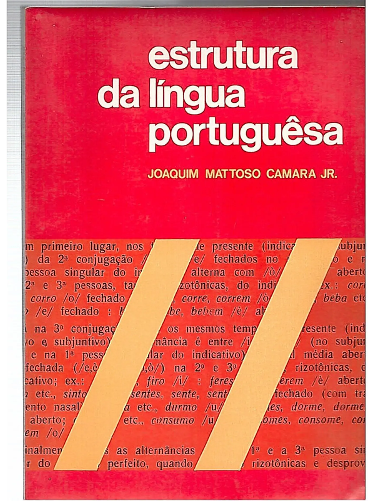 Estrutura da língua portuguesa 1