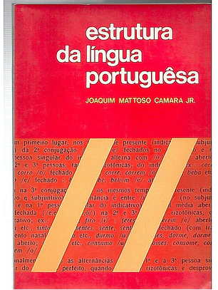 Estrutura da língua portuguesa