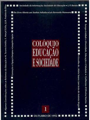 Colóquio educação e sociedade - Volume 1