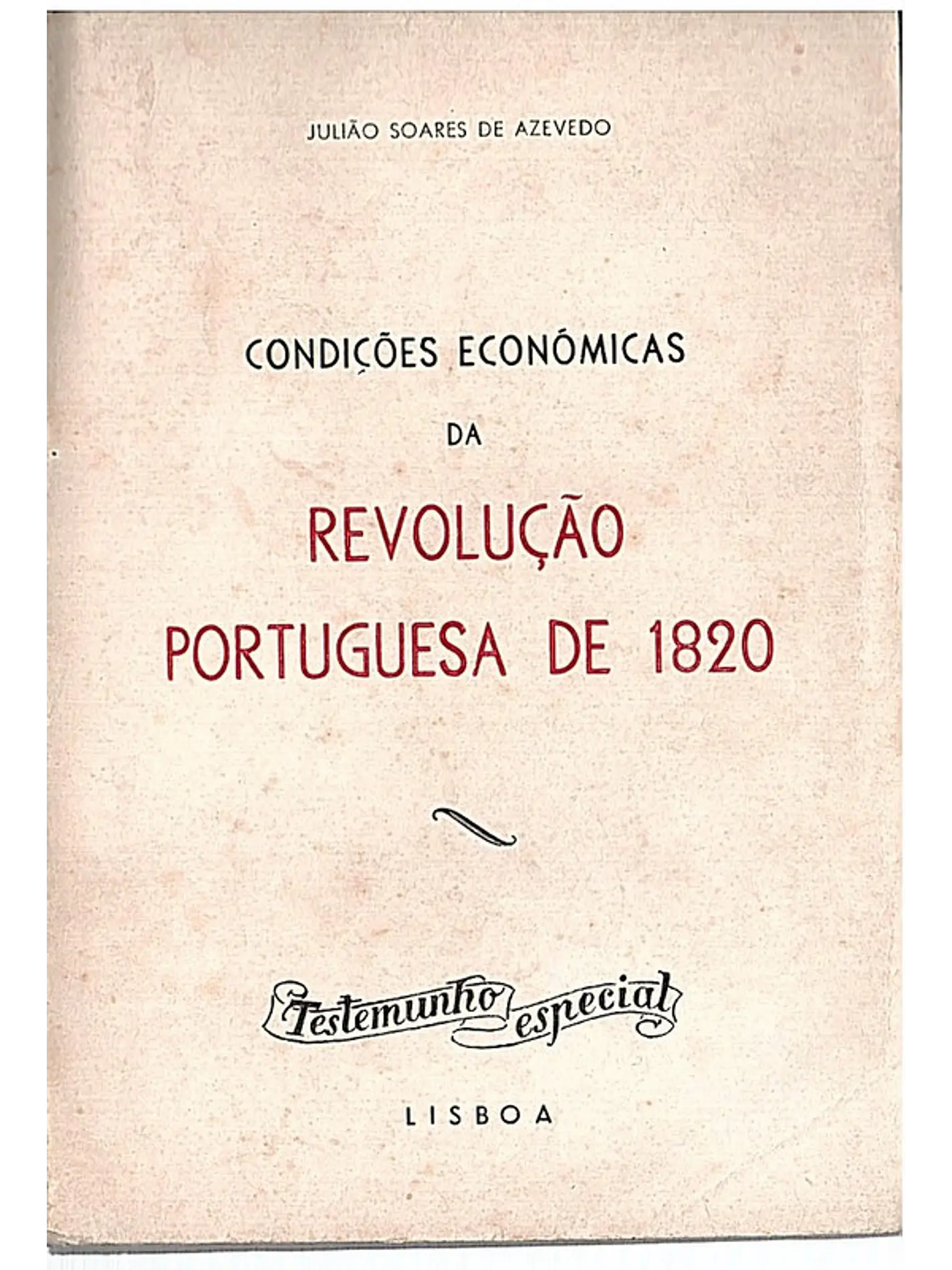 Condições económicas da revolução portuguesa de 1820 1
