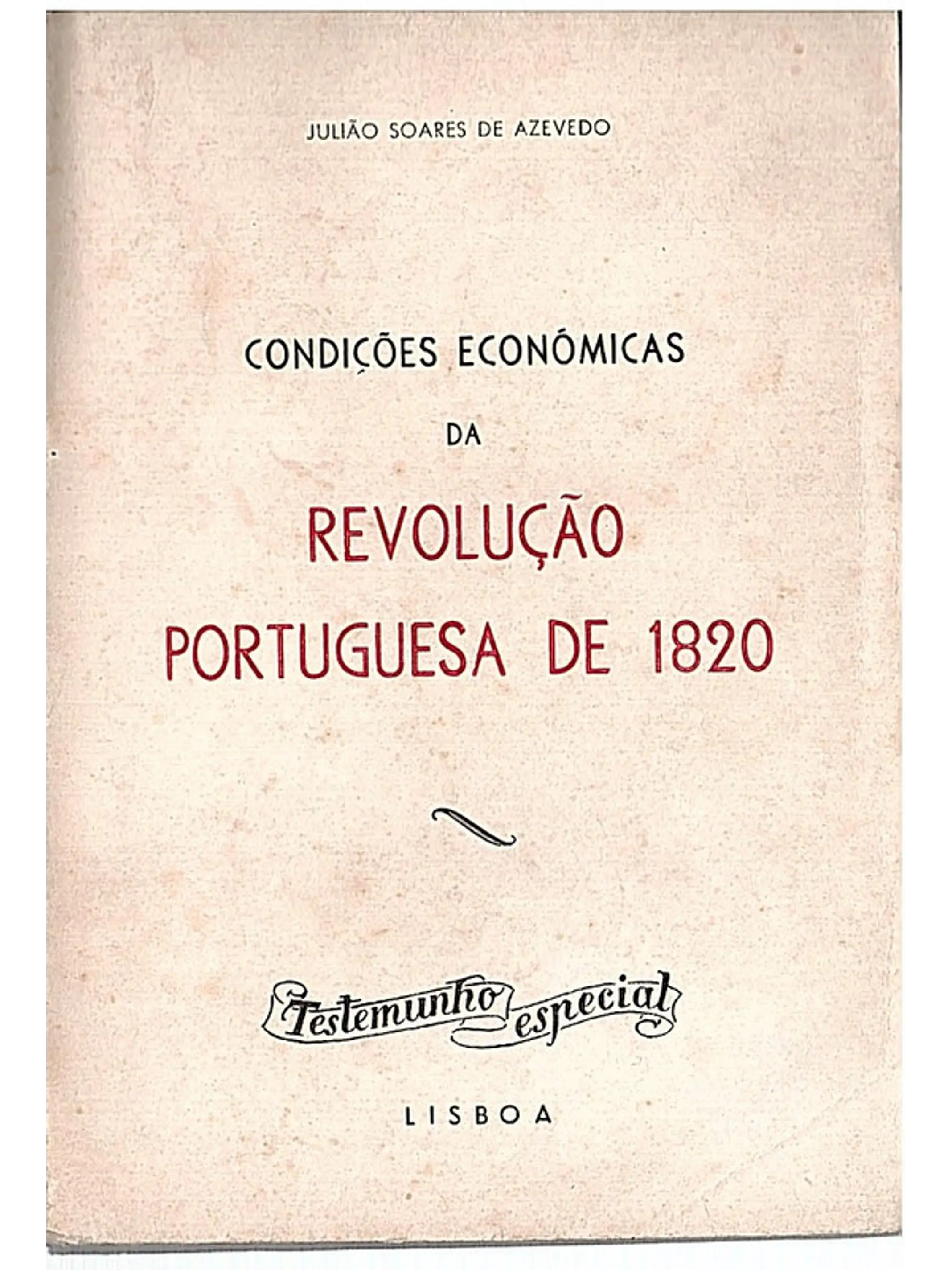 Condições económicas da revolução portuguesa de 1820 1
