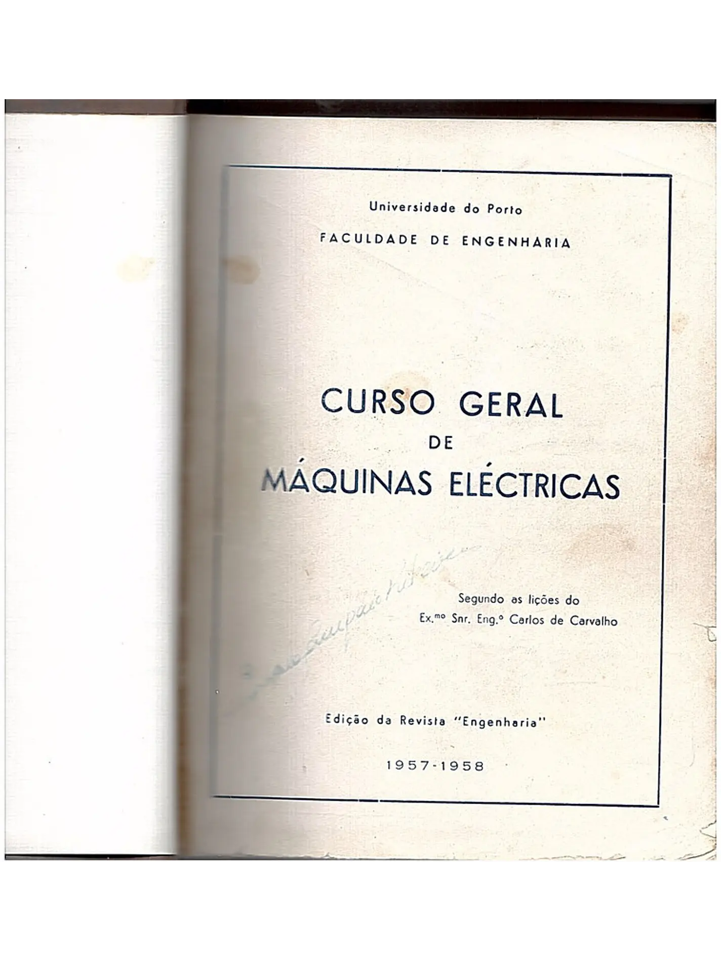 Curso geral de máquinas elétricas 1