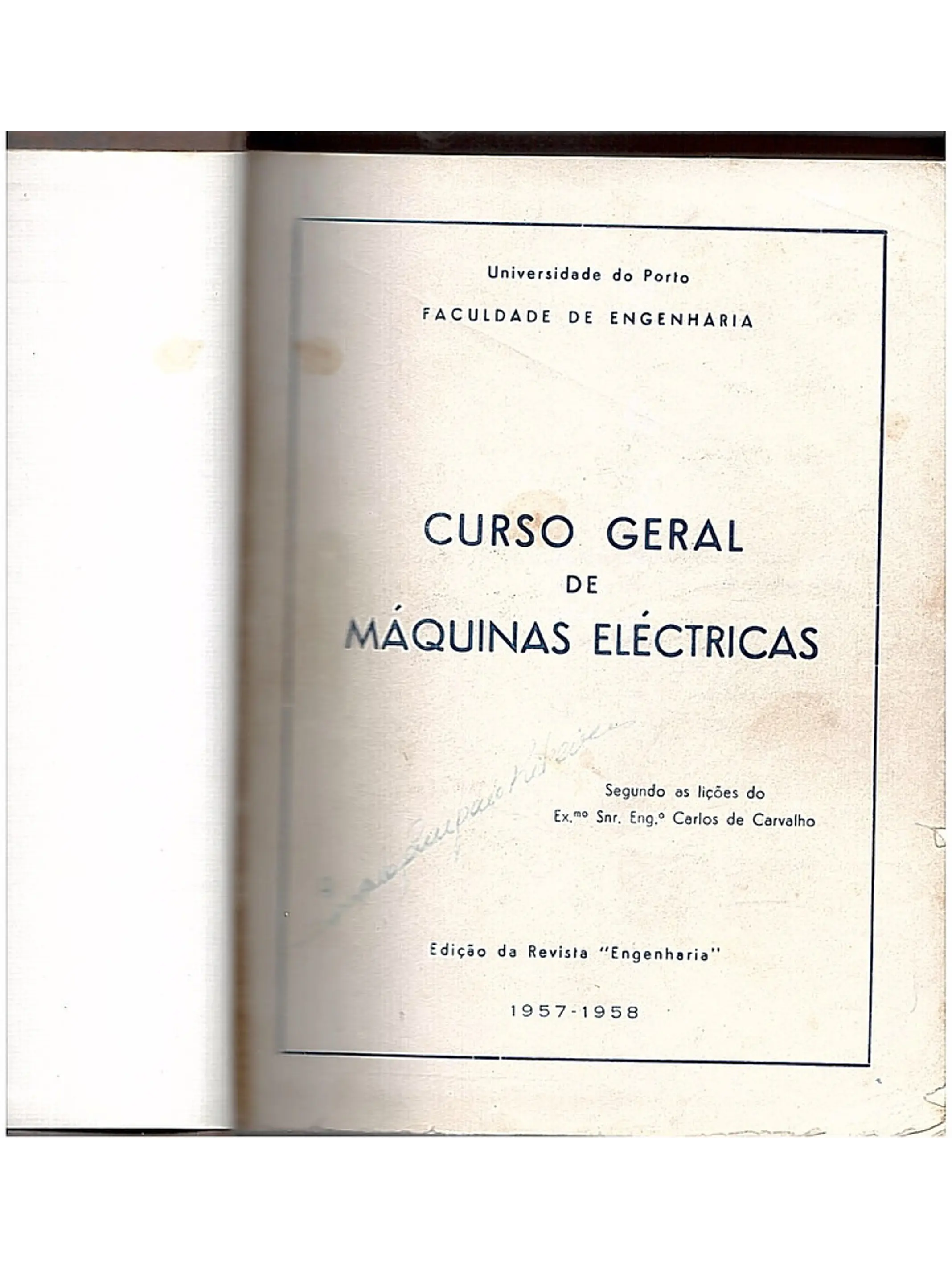 Curso geral de máquinas elétricas 1