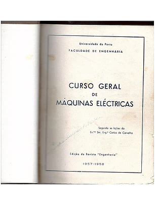 Curso geral de máquinas elétricas