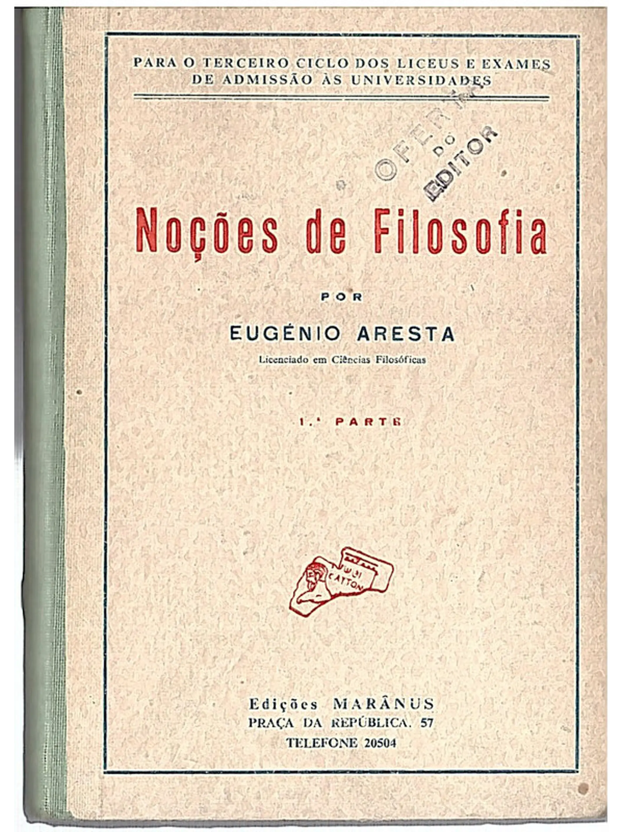 Noções de filosofia - 1a parte 1