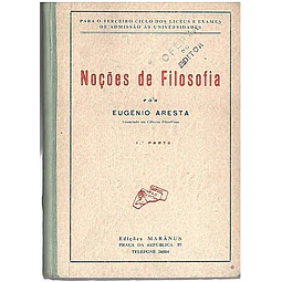 Noções de filosofia - 1a parte