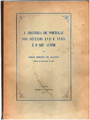 A história de portugal nos séculos XVII e XVIII e o seu autor