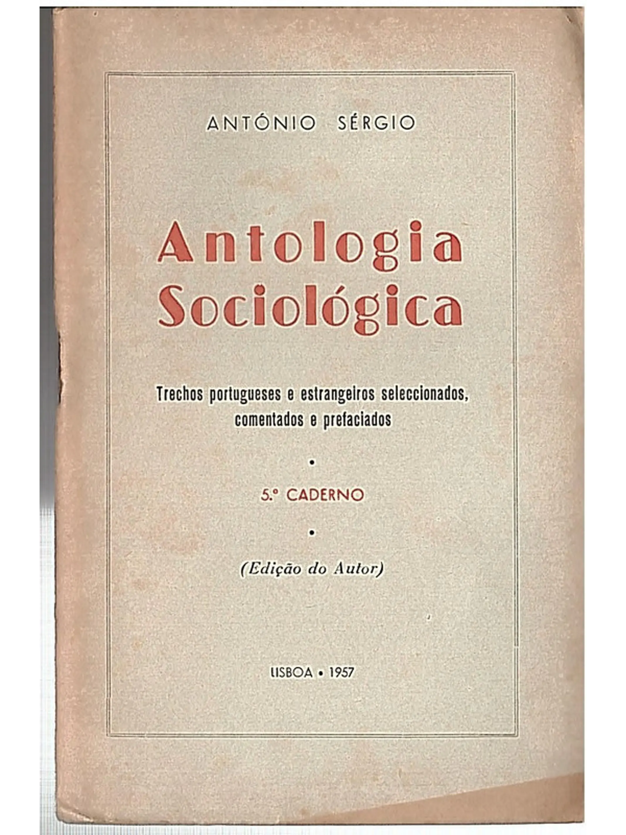 Antologia sociológica caderno 5 1