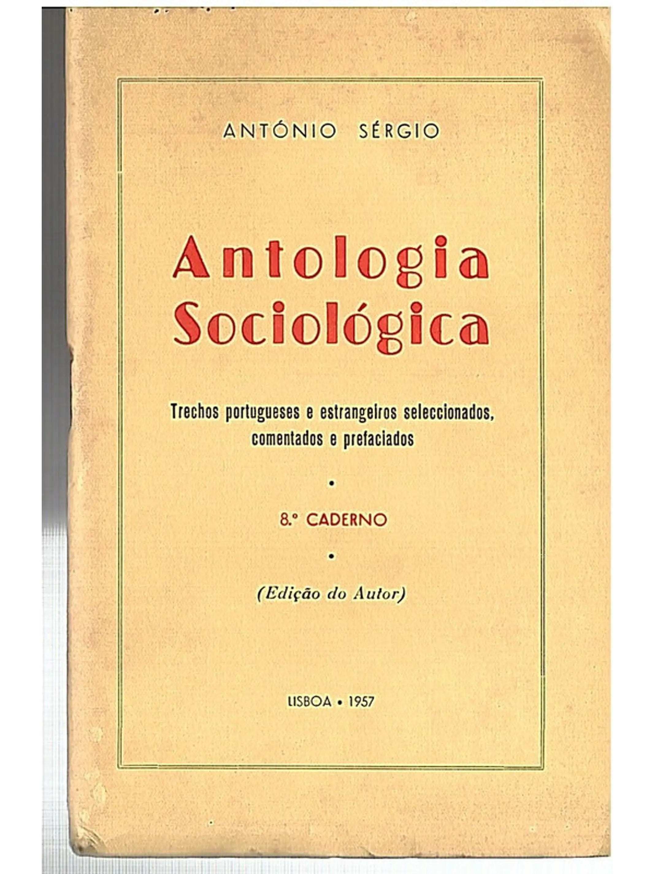 Antologia sociológica caderno 8 1