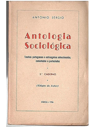 Antologia sociológica caderno 3