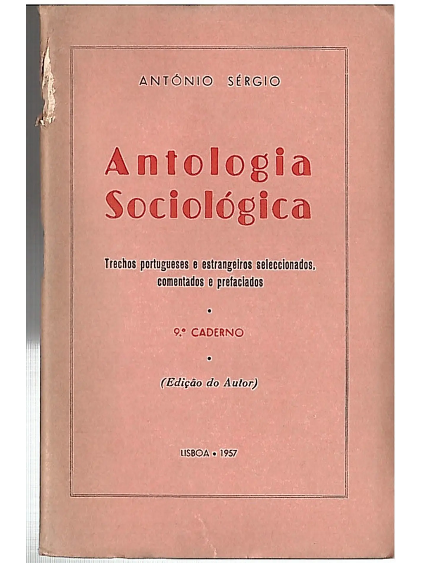Antologia sociológica caderno 9 1